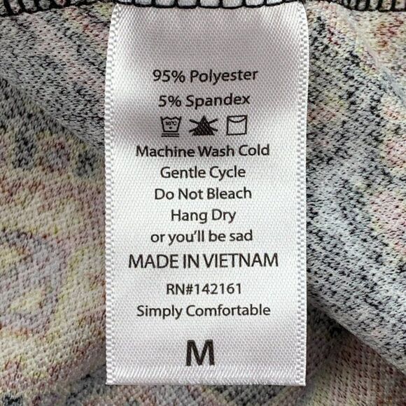 LuLaRoe Pencil Skirt sz M Colorful Funky Pattern Stretch Cassie Style Pull on - Picture 5 of 5